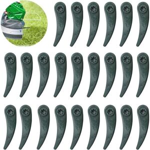 YMYNY Fliti Replacement Lawn Trimmer Blades, 24 Pack Bosch Edger Blades for Bosch Durablade Art 23-18 li Art 26-18 li Lawn Trimmer, Green YMYNY Fliti Replacement Lawn Trimmer Blades, 24 Pack Bosch Edger Blades for Bosch Durablade Art 23-18 li Art 26-18 li Lawn Trimmer, Green