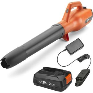 Flymo 18V EasiClear 100 Cordless Garden Leaf Blower Bosch 1 x 2.0Ah Battery Flymo 18V EasiClear 100 Cordless Garden Leaf Blower Bosch 1 x 2.0Ah Battery