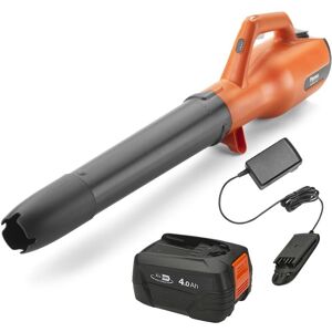 Flymo 18V EasiClear 100 Cordless Garden Leaf Blower Bosch 1 x 4.0Ah Battery Flymo 18V EasiClear 100 Cordless Garden Leaf Blower Bosch 1 x 4.0Ah Battery