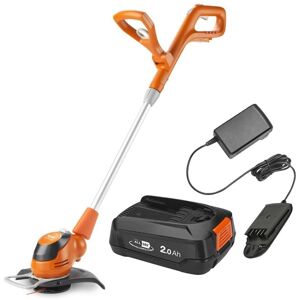 Flymo 18V EasiTrim Plus 230 Cordless Grass Trimmer Strimmer Bosch 1x 2Ah Battery Flymo 18V EasiTrim Plus 230 Cordless Grass Trimmer Strimmer Bosch 1x 2Ah Battery