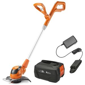 Flymo 18V EasiTrim Plus 230 Cordless Grass Trimmer Strimmer Bosch 1x 4Ah Battery Flymo 18V EasiTrim Plus 230 Cordless Grass Trimmer Strimmer Bosch 1x 4Ah Battery