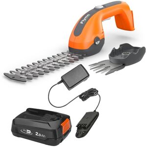 Flymo 18V SimpliShear Cordless Shrub Hedge Shear Trimmer Cutter Bosch 1x2Ah Batt Flymo 18V SimpliShear Cordless Shrub Hedge Shear Trimmer Cutter Bosch 1x2Ah Batt