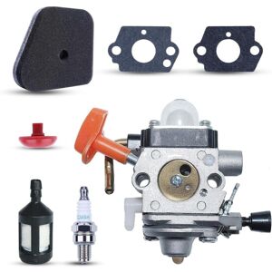 COOCHEER FS90 Carburetor for Stihl FS90 FS90 R FS87 FS87R FS100 FS110 FS110R for FS FC KM Series Lawn Mowers with Spark Plug, Air Filter, Oil Filter COOCHEER FS90 Carburetor for Stihl FS90 FS90 R FS87 FS87R FS100 FS110 FS110R for FS FC KM Series Lawn Mowers with Spark Plug, Air Filter, Oil Filter