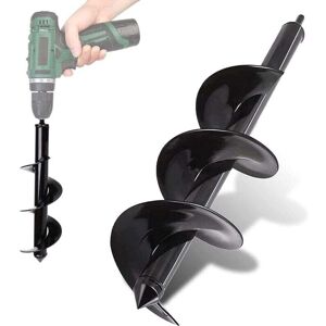 YMYNY Garden Auger, Stainless Steel Hexagonal Shaft, Thermal Auger, Digging Holes Cultivating Deeply, Practical Planting Tool for Flower Planting Trees YMYNY Garden Auger, Stainless Steel Hexagonal Shaft, Thermal Auger, Digging Holes Cultivating Deeply, Practical Planting Tool for Flower Planting Trees