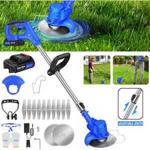 DAYPLUS Garden Cordless Strimmer Electric Battery Edger Grass Trimmer Cutter Equipment DAYPLUS Garden Cordless Strimmer Electric Battery Edger Grass Trimmer Cutter Equipment