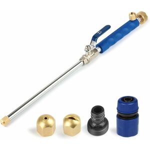 TINOR High Pressure Power Washer, High Pressure Hose Nozzle Pressure Washer Wand Extendable Garden Hose End, Glass Window Cleaning Sprayer Home Garden Car TINOR High Pressure Power Washer, High Pressure Hose Nozzle Pressure Washer Wand Extendable Garden Hose End, Glass Window Cleaning Sprayer Home Garden Car