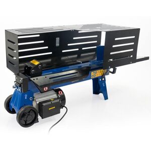 Hyundai - 7 Tonne Horizontal Electric Log Splitter with Hydraulic Ram, Steel Protection Cage 520mm Length Hyundai - 7 Tonne Horizontal Electric Log Splitter with Hydraulic Ram, Steel Protection Cage 520mm Length