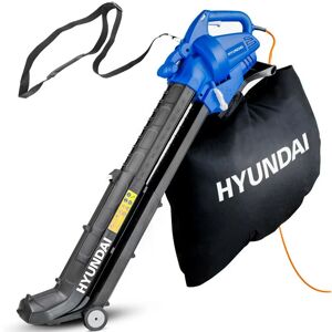 Hyundai Leaf blower/vacuum, 12m cable 45L bag : HYBV3000E - Hyundai