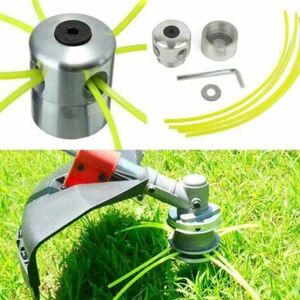 GOTRAYS Lawn Mower Heads,Aluminum Wire Trimmer Head,Double Spool Line Head Nylon Line Head for Gasoline Brush Cutter Lawn Mower GOTRAYS Lawn Mower Heads,Aluminum Wire Trimmer Head,Double Spool Line Head Nylon Line Head for Gasoline Brush Cutter Lawn Mower
