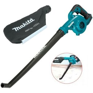 DUB186Z 18v Cordless Garden Leaf Blower Vacuum + Collection Bag - Bare - Makita DUB186Z 18v Cordless Garden Leaf Blower Vacuum + Collection Bag - Bare - Makita