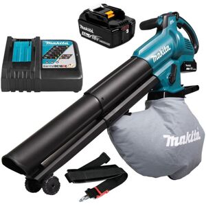 Makita DUB187T002 18V LXT Brushless Cordless Garden Leaf Blower Vacuum + 5ah Makita DUB187T002 18V LXT Brushless Cordless Garden Leaf Blower Vacuum + 5ah