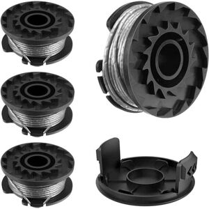 YMYNY Moritale Spool Line for bosch EasyGrassCut 18 23 26 Art 23 26 Trimmer Spare Parts (bosch F016800569 / F16800385, 4 pcs) YMYNY Moritale Spool Line for bosch EasyGrassCut 18 23 26 Art 23 26 Trimmer Spare Parts (bosch F016800569 / F16800385, 4 pcs)