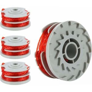 CYSLMUK Nylon Line Spool Spare Parts Flymo FLY021 513937190 Grass Trimmer, 4 Pieces (Line Length 11m Diameter ⌀1.5mm) CYSLMUK Nylon Line Spool Spare Parts Flymo FLY021 513937190 Grass Trimmer, 4 Pieces (Line Length 11m Diameter ⌀1.5mm)