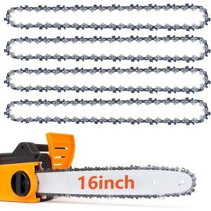 BEIJIYI Pack LP 3/8" Chainsaw Chain with 0.050" (1.3mm) Pitch for 16" Bar and 57 Drive Links - Low Kickback Chainsaw Chain, Replacement Chain Fits Most and BEIJIYI Pack LP 3/8" Chainsaw Chain with 0.050" (1.3mm) Pitch for 16" Bar and 57 Drive Links - Low Kickback Chainsaw Chain, Replacement Chain Fits Most and
