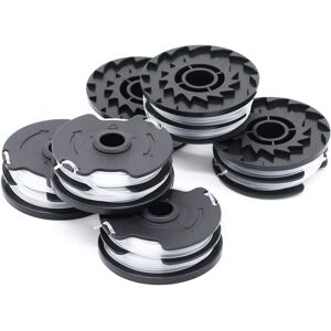 Pack of 6 Compatible with Parkside PRT 550 A1-B2-C3 TLP-1 Lawn Mower Accessory Spool - COOCHEER Pack of 6 Compatible with Parkside PRT 550 A1-B2-C3 TLP-1 Lawn Mower Accessory Spool - COOCHEER