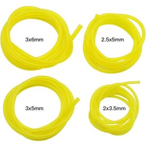 WOIYIC Pieces Fuel Hoses Length 1.5m Universal Fuel Line Pipe Garden Tools Yellow Transparent for Blower Trimmer Chainsaw Lawn Mower Accessories- WOIYIC Pieces Fuel Hoses Length 1.5m Universal Fuel Line Pipe Garden Tools Yellow Transparent for Blower Trimmer Chainsaw Lawn Mower Accessories-