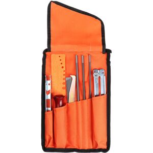 IKODM Portable Universal Chainsaw Sharpening Kit, 5/32' (4mm) / 3/16' (4.8mm) / 7/32' (5.5mm) Round File, Flat File, Handle, Guide File and Pouch IKODM Portable Universal Chainsaw Sharpening Kit, 5/32' (4mm) / 3/16' (4.8mm) / 7/32' (5.5mm) Round File, Flat File, Handle, Guide File and Pouch