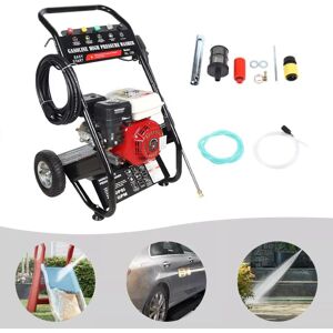 CNCEST Professional Petrol Pressure Washer 6.5 HP 4900 W Max. power 190 bar, Petrol Engine Cleaner CNCEST Professional Petrol Pressure Washer 6.5 HP 4900 W Max. power 190 bar, Petrol Engine Cleaner