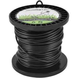 WOOSIEN Round String Trimmer Line for Husqvarna 3.3mm Black High Cutting Efficiency Trimmer Line for Most Lawn Mowers Farm 30m WOOSIEN Round String Trimmer Line for Husqvarna 3.3mm Black High Cutting Efficiency Trimmer Line for Most Lawn Mowers Farm 30m