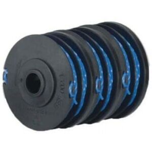 Cyslmuk - Set of 3 double wire spools with a diameter of 1.65 mm for the electric trimmer RAC123 Cyslmuk - Set of 3 double wire spools with a diameter of 1.65 mm for the electric trimmer RAC123