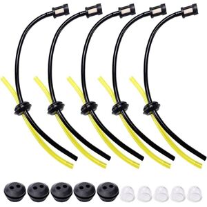 Csparkv - Sets Universal Fuel Filter Kit, Sealing Tube, Lawn Mower Fuel Lines with Primer Bulb, for Grass Trimmer, Brush Cutter, Chainsaw Hedge Csparkv - Sets Universal Fuel Filter Kit, Sealing Tube, Lawn Mower Fuel Lines with Primer Bulb, for Grass Trimmer, Brush Cutter, Chainsaw Hedge