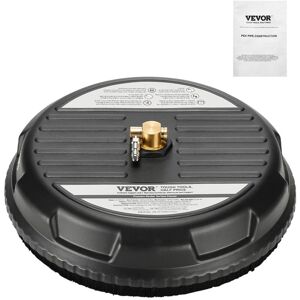 VEVOR 15' Pressure Washer Surface Cleaner, Plastic Pressure Washer Attachments with 4 Wheels, 4000 Max psi, 1/4 Quick Connector, 2 Spray Nozzles, Ideal for VEVOR 15' Pressure Washer Surface Cleaner, Plastic Pressure Washer Attachments with 4 Wheels, 4000 Max psi, 1/4 Quick Connector, 2 Spray Nozzles, Ideal for
