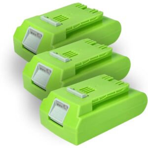 VHBW 3x Battery for Greenworks 24V Cordless Hedge Trimmer VHBW 3x Battery for Greenworks 24V Cordless Hedge Trimmer