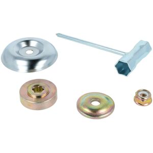 5 Part Fixing Set for Weed Brushes compatible with Texas CG430B, CG330 Brushcutter, Grass Trimmer, Garden Tool - Vhbw 5 Part Fixing Set for Weed Brushes compatible with Texas CG430B, CG330 Brushcutter, Grass Trimmer, Garden Tool - Vhbw