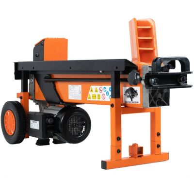 Forest Master - FM16D-TC Electric Log Splitter 8 Ton 2-Speed with Work Bench & Guard Forest Master - FM16D-TC Electric Log Splitter 8 Ton 2-Speed with Work Bench & Guard