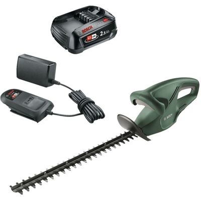 Bosch 0600849H03 EasyHedgeCut 45cm 18V Hedge Cutter Trimmer + 2.5AH Battery kit Bosch 0600849H03 EasyHedgeCut 45cm 18V Hedge Cutter Trimmer + 2.5AH Battery kit