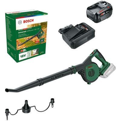 Bosch 06008A0601 18v Garden Leaf Blower UniversalLeafBlower - 1x 4AH Battery Bosch 06008A0601 18v Garden Leaf Blower UniversalLeafBlower - 1x 4AH Battery