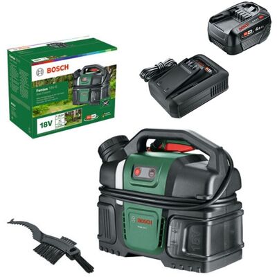 Bosch 06008B6200 Cordless 18v Pressure Cleaners Fontus Bike Cleaner 4AH Battery Bosch 06008B6200 Cordless 18v Pressure Cleaners Fontus Bike Cleaner 4AH Battery