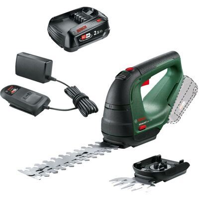 Bosch Cordless Grass Shear Hedge Cutter Pruner AdvancedShear 18V-10 + 2.5AH Kit Bosch Cordless Grass Shear Hedge Cutter Pruner AdvancedShear 18V-10 + 2.5AH Kit