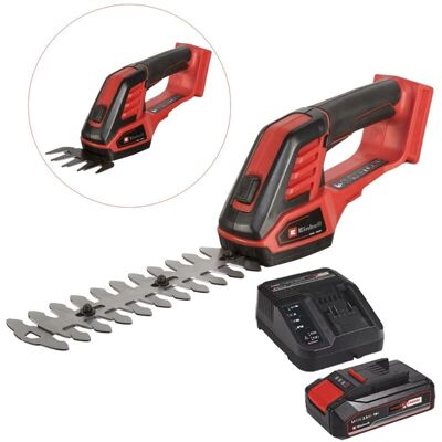 Einhell 18v Cordless Garden Pruner Hedge Cutter Grass Shear + 2.5AH Charging Kit Einhell 18v Cordless Garden Pruner Hedge Cutter Grass Shear + 2.5AH Charging Kit