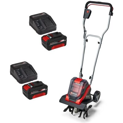 Einhell - Cordless Twin 18v/36v Tiller Cultivator Rotavator 2 x 4.0AH Battery Pack Einhell - Cordless Twin 18v/36v Tiller Cultivator Rotavator 2 x 4.0AH Battery Pack