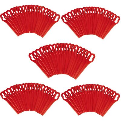 Ge-ct 18 Li gc-ct 18/24 Li p Grass Strimmer Trimmer Plastic Blades x100 - Einhell Ge-ct 18 Li gc-ct 18/24 Li p Grass Strimmer Trimmer Plastic Blades x100 - Einhell