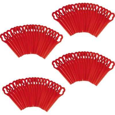 Ge-ct 18 Li gc-ct 18/24 Li p Grass Strimmer Trimmer Plastic Blades x80 - Einhell Ge-ct 18 Li gc-ct 18/24 Li p Grass Strimmer Trimmer Plastic Blades x80 - Einhell