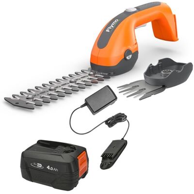 Flymo 18V SimpliShear Cordless Shrub Hedge Shear Trimmer Cutter Bosch 1x4Ah Batt Flymo 18V SimpliShear Cordless Shrub Hedge Shear Trimmer Cutter Bosch 1x4Ah Batt