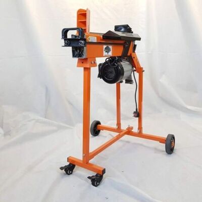 Forest Master - FM5TW-TC 5 ton Electric Log Splitter with Work Bench, Guard & Trolley Forest Master - FM5TW-TC 5 ton Electric Log Splitter with Work Bench, Guard & Trolley
