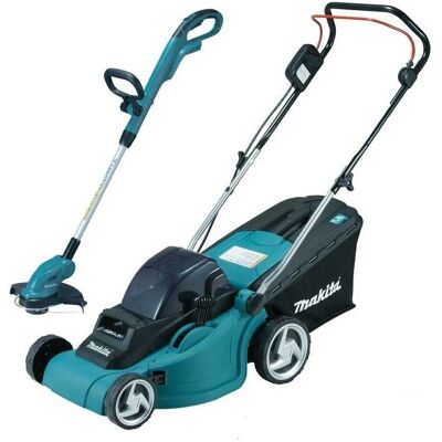 DLM380Z 18v / 36v Cordless Lithium Battery Lawn Mower + DUR181 Strimmer - Makita DLM380Z 18v / 36v Cordless Lithium Battery Lawn Mower + DUR181 Strimmer - Makita