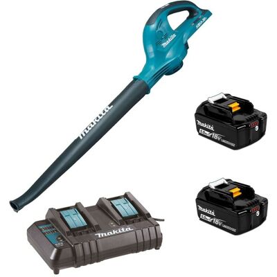 Makita DUB361CT2-KIT 18v 36v LXT Cordless Lithium Ion Garden Leaf Blower 2x 5.0a Makita DUB361CT2-KIT 18v 36v LXT Cordless Lithium Ion Garden Leaf Blower 2x 5.0a