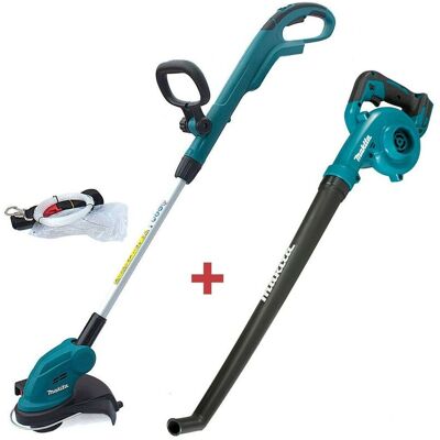 DUR181Z lxt 18v lxt Cordless Grass Line Trimmer Strimmer + DUB186Z Blower - Makita DUR181Z lxt 18v lxt Cordless Grass Line Trimmer Strimmer + DUB186Z Blower - Makita