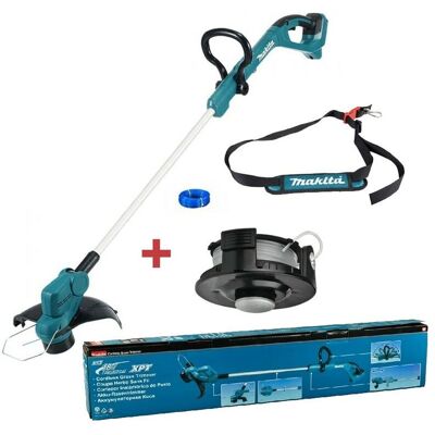 DUR193Z lxt 18v Lithium Cordless Grass Line Trimmer Strimmer + 15m Spool - Makita DUR193Z lxt 18v Lithium Cordless Grass Line Trimmer Strimmer + 15m Spool - Makita