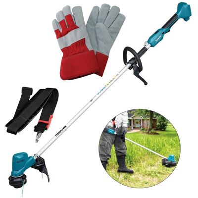Makita Dur194zx3 Lxt 18v Cordless Grass Line Trimmer Garden Strimmer + Gloves Makita Dur194zx3 Lxt 18v Cordless Grass Line Trimmer Garden Strimmer + Gloves