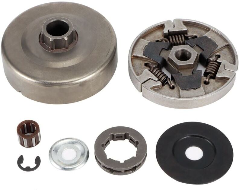 Gotrays - 3/8 in 7 Clutch Drum Rim Sprocket Set Fit for Stihl MS660 066 064 MS640 MS661 Electric Saw