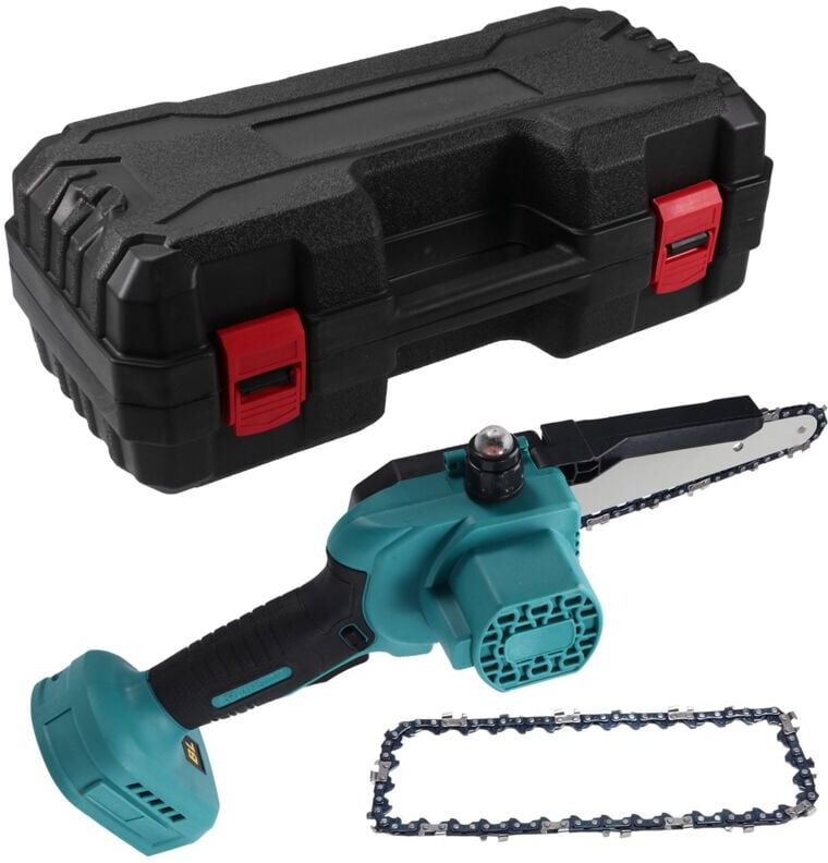 Tlily - 6Inch Brushless Chainsaw for 18V Battery Cordless Electric Chain Saw Woodworking Cutter Pruning Power Tools
