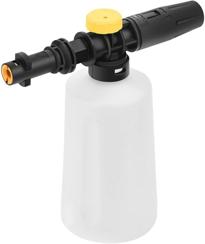 Foam Cannon for Kärcher K2 K3 K4 K5 K6 K7 Pressure Washer, 750ML Car Snow Foam Lance Bottle Kit - Alwaysh