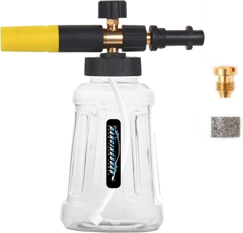 Upgraded Foam Cannon for Karcher k Series K2 K3 K4 K5 K6 K7 Pressure Washer, Foam Cannon - Alwaysh