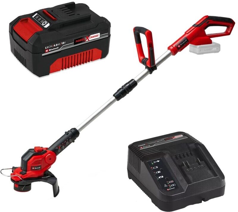 Pxc Cordless Lawn Strimmer 28cm Grass Trimmer ge-ct Li + 1x 4AH Battery - Einhell