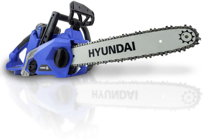 40V Lithium-Ion Battery Powered Cordless Chainsaw - Hyundai